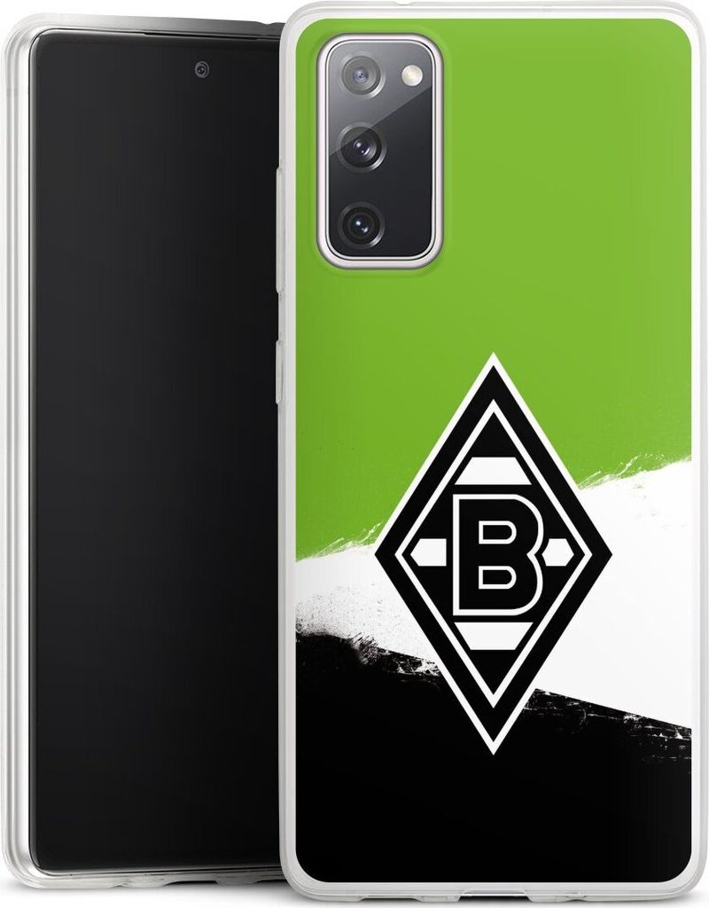 DeinDesign Slim Hülle für Samsung Galaxy S20 FE 5G Silikon Case Ultra Dünn Handyhülle Borussia Mönchengladbach Offizielles Lizenzprodukt BMG