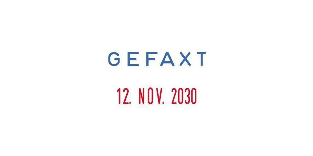 COLOP Mini datario GEFAXT 160/L4 105207 - 3