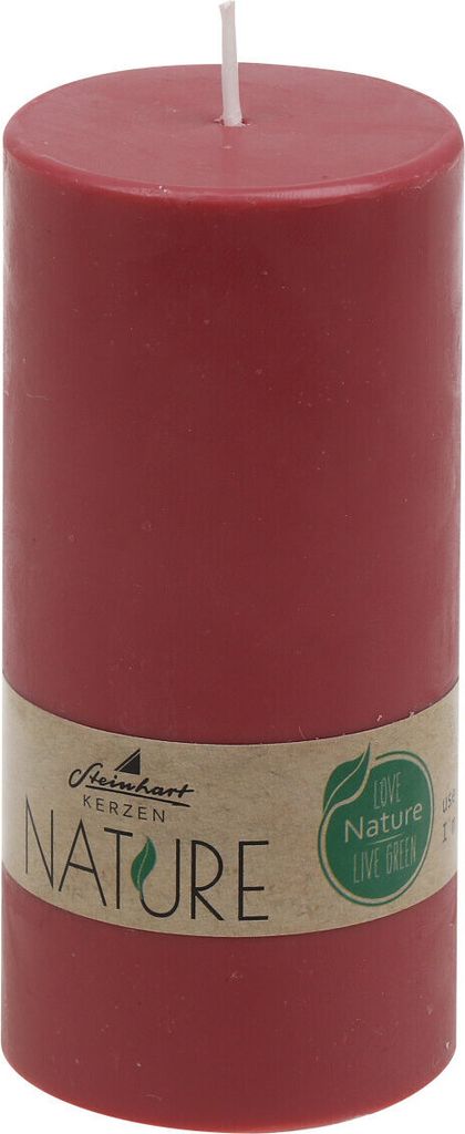 Stumpenkerzen Nature Altrot 120 x Ø 58 mm aus 100% Produktbild 