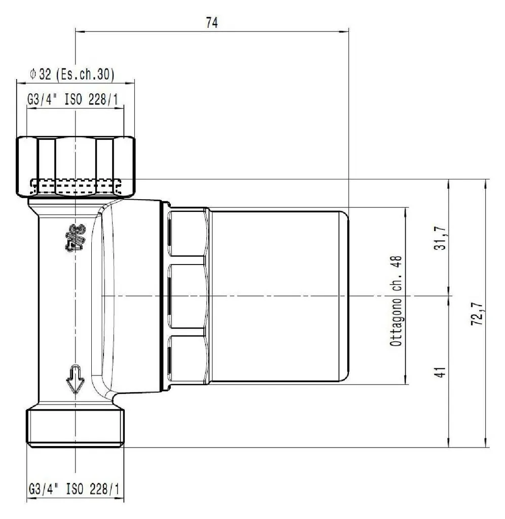 Caleffi 525 Antishock Anti-coup de bélier pour lavabo et évier de cuisine - 9