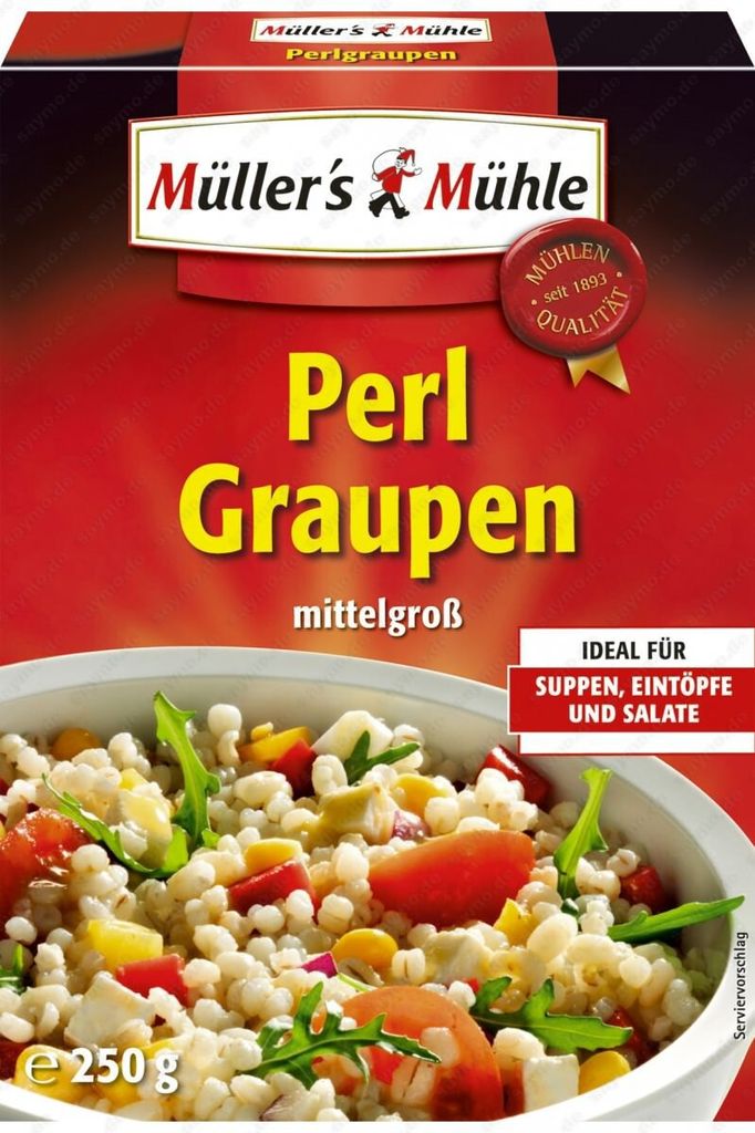 Müllers Mühle orge perlé 250g Image du produit 