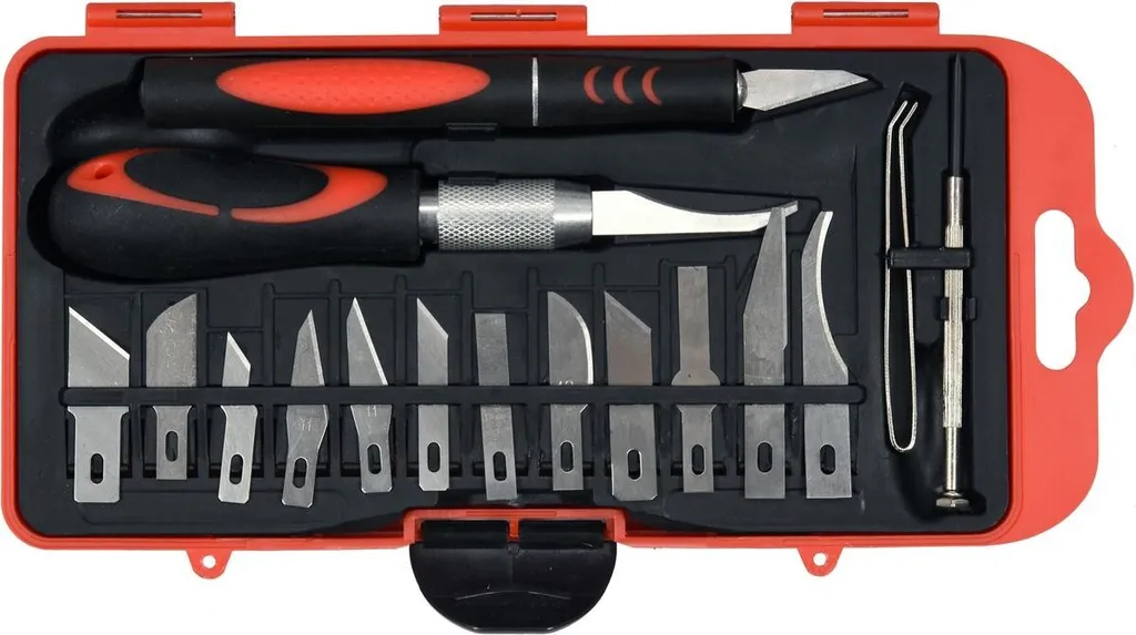 Set Coltelli Bisturi 16 pz | Il Miglior Kit Precisione Economico - 2