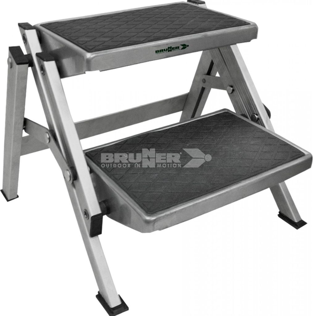 Brunner Marchepied double rabattable (alu) Image du produit 