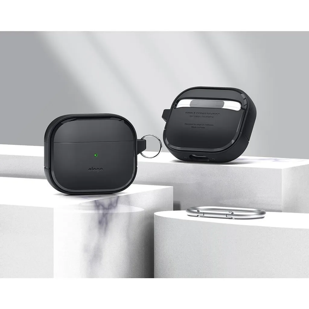 Étui elago AirPod 3 EDC noir - Coque de protection robuste et compacte - 8