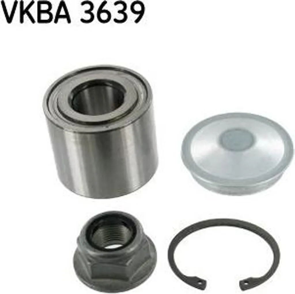 Solution Anti-Bruit : Roulement de Roue SKF VKBA 3639 pour Clio et Megane
