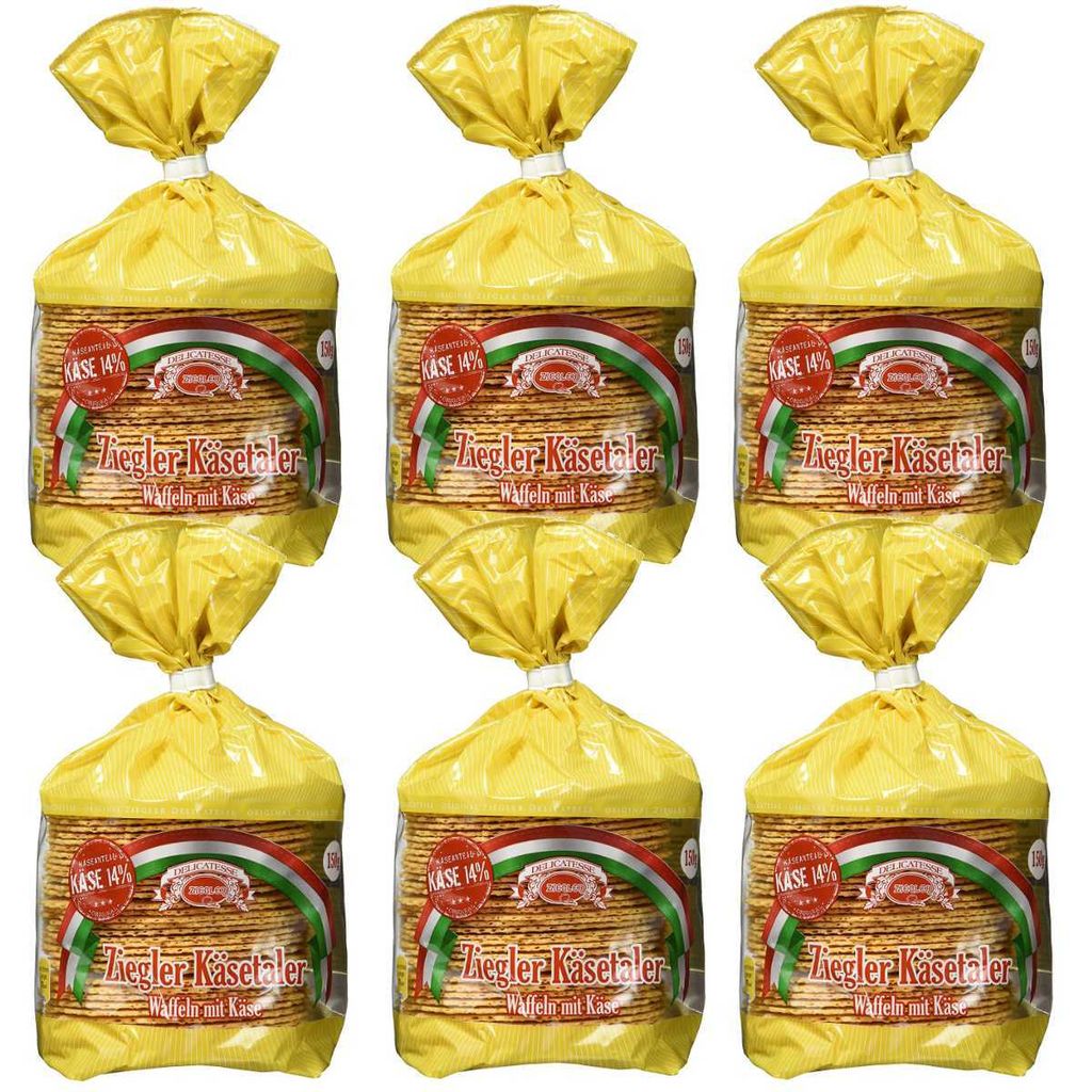 Ziegler sýrové oplatky s křupavým zapečeným sýrem 150g Obrázek produktu