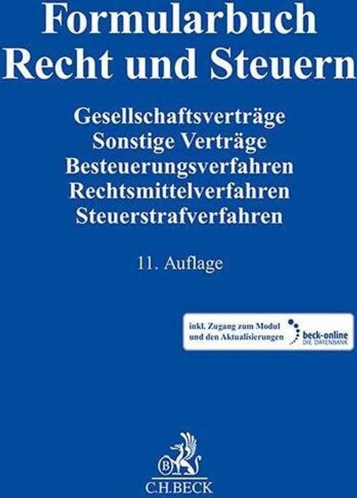 Formularbuch Recht und Steuern