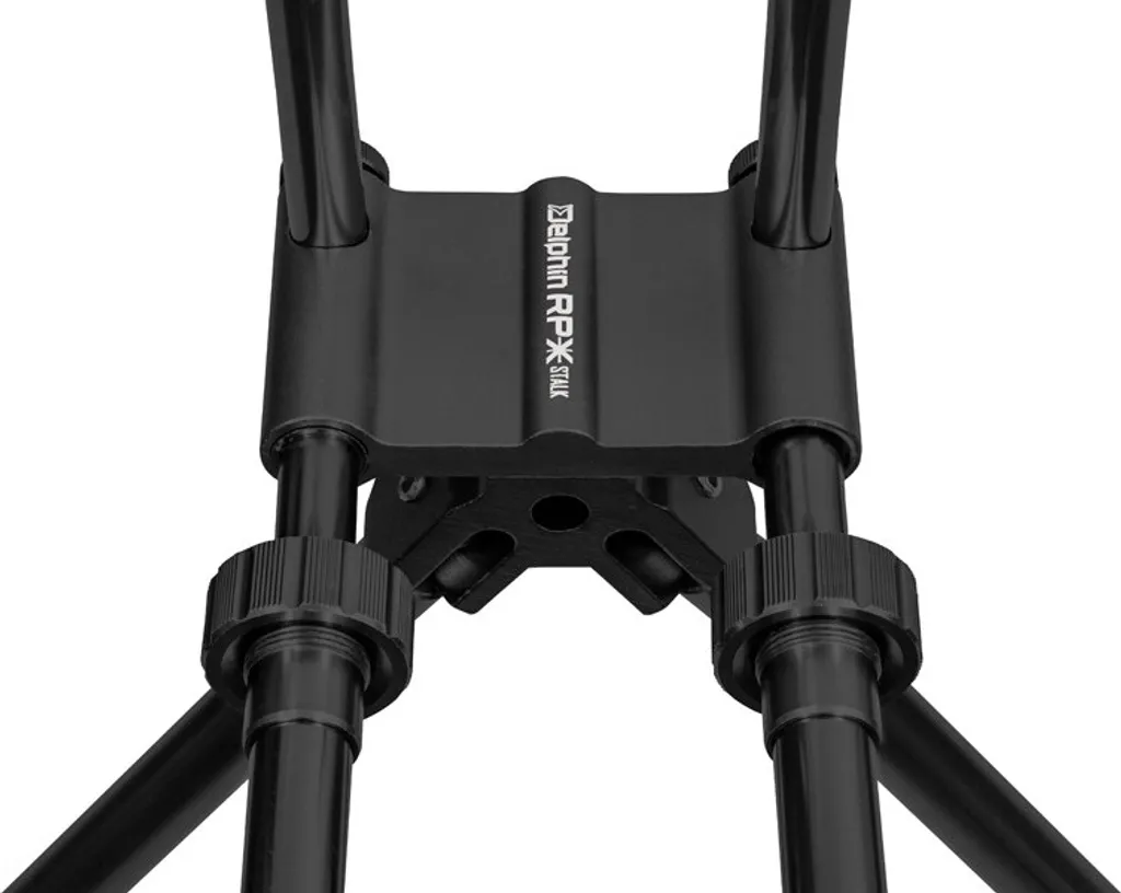 Support de Canne Double Buzz Bar Delphin RPX Stalk Finition Noire