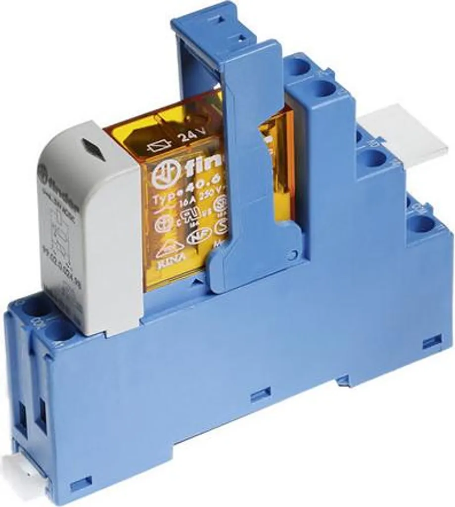 Relais d'interface rail DIN 230V AC 8A - Module de couplage 2P 15,8mm