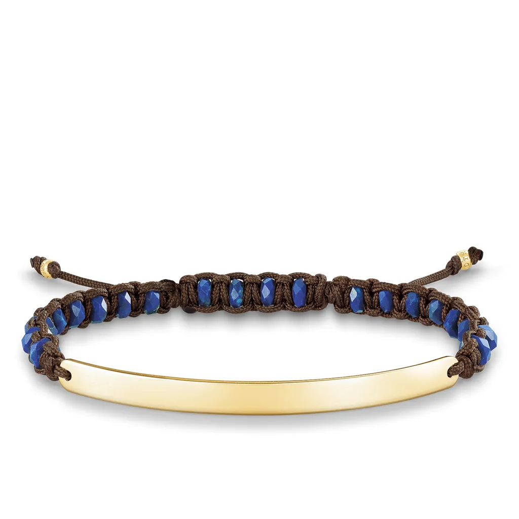 Regala il Bracciale Thomas Sabo LBA0056-892-32-L19v Oro Blu Donna