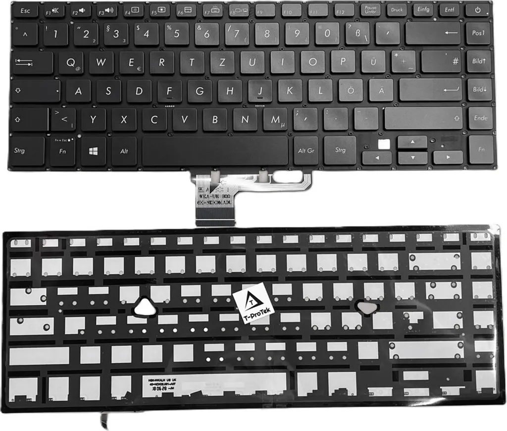 Clavier AZERTY Rétroéclairé pour Réparation Asus ZenBook UX530UQ-FY025T