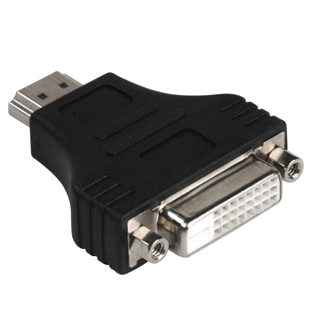 Hama DVI-HDMI Adapter, geschirmt, HDMI-Stecker auf DVI