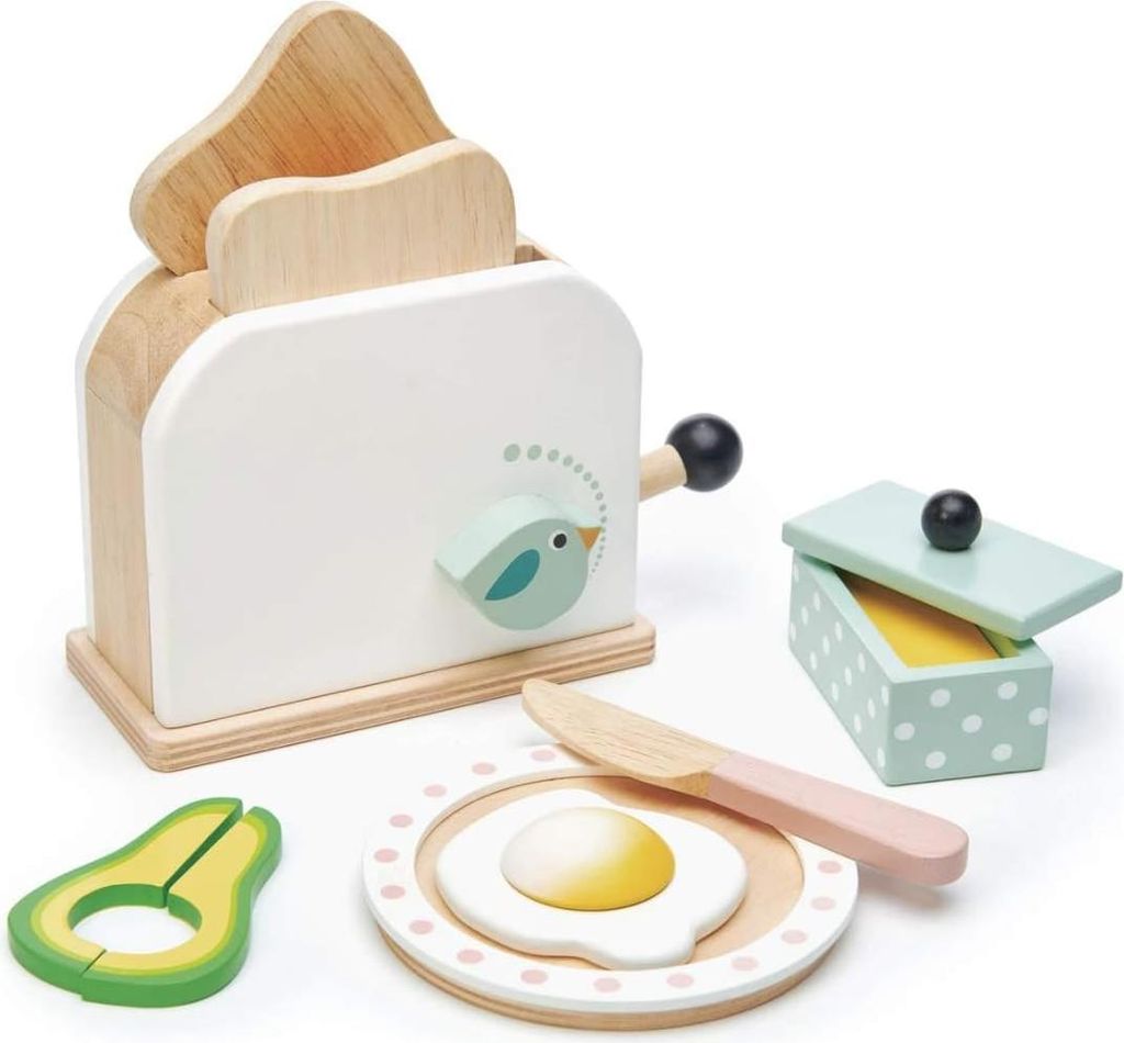 Tender Leaf Toys Breakfast toaster set, Kuchyňa a jedlo, 3 Obrázok produktu 