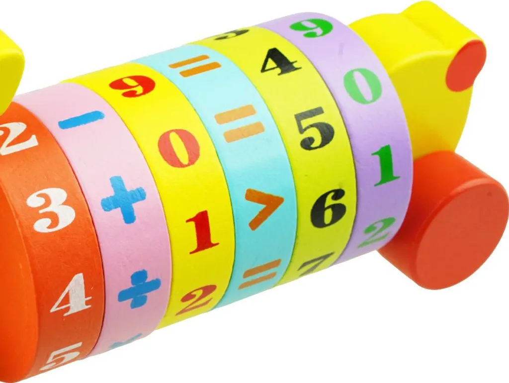Puzzle 2 en 1 bois calcul : Apprendre les maths sans écran - 7