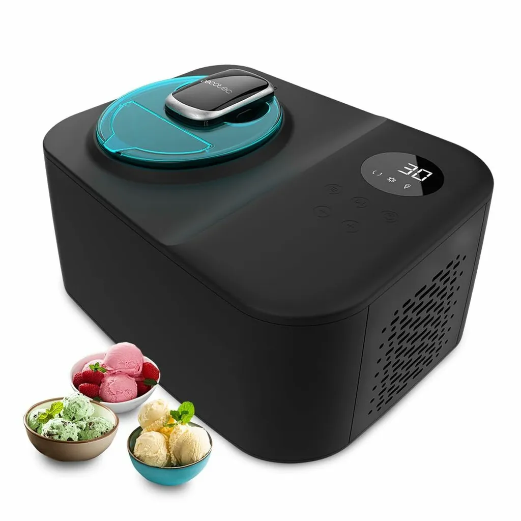 Sorbetière autonome Cecotec Gelacy 1200 pour glaces maison 1,2 L