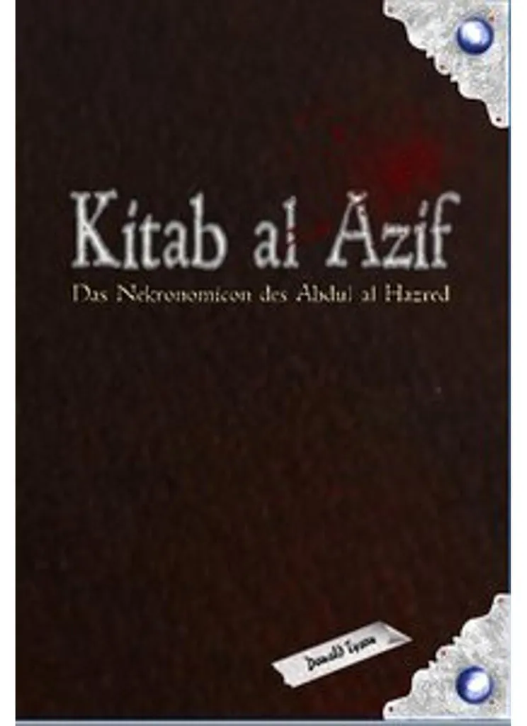 Kitab al Azif Necronomicon Grimoire Antique en Cuir Mystique Maudit