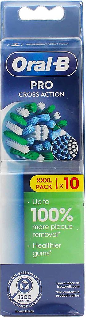 Náhradné hlavice zubnej kefky Oral-B Pro Cross Action 2 ks Obrázok produktu 