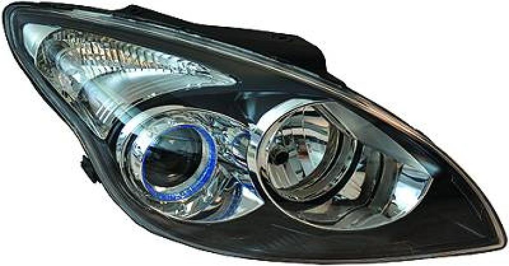 Diederichs Scheinwerfer li. i30, 07->> Schwarz,