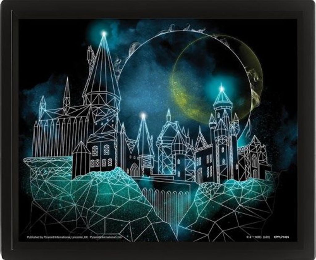 harry Potter - Hogwarts 3D Bild