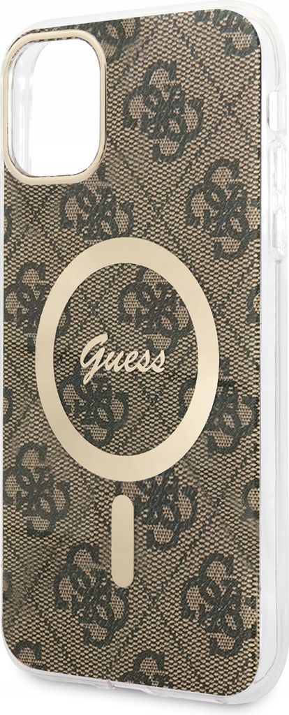 Guess Guhmn61H4Stw Hülle Für Iphone 11 - Braun 4G Magsafe