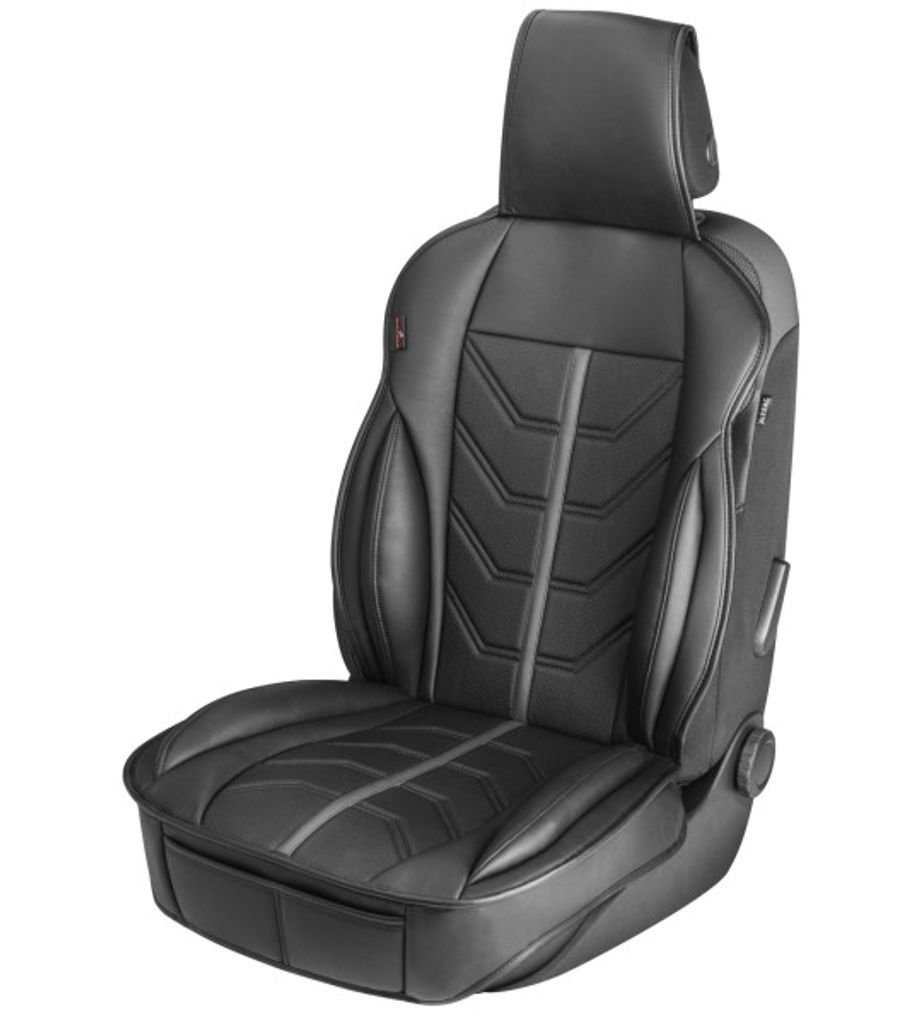 Auto-Sitzauflage 'SC160' schwarz/weiß