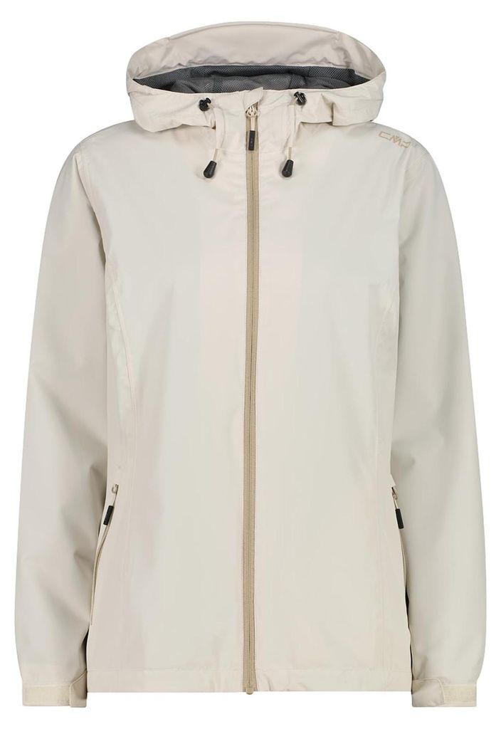 CMP Damen Regenjacke aus Ripstop mit Kapuze beige 40 Produktbild 