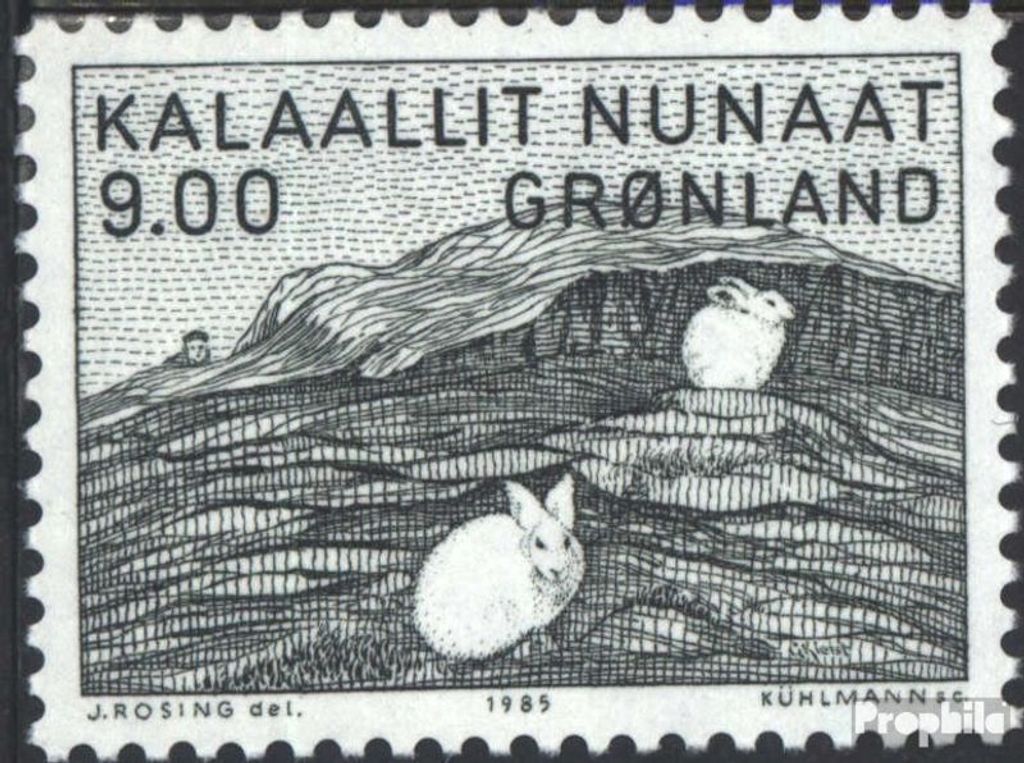 Briefmarken Dänemark - Grönland 1985 Mi 161 (kompl.Ausg.) gestempelt Kunst