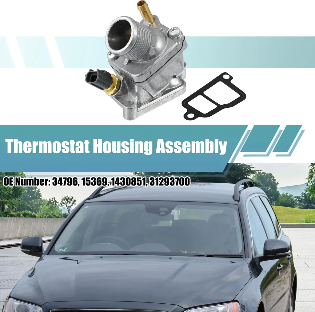 Thermostat de Moteur avec Boîtier Renforcé 31293698 Résistant à la Chaleur