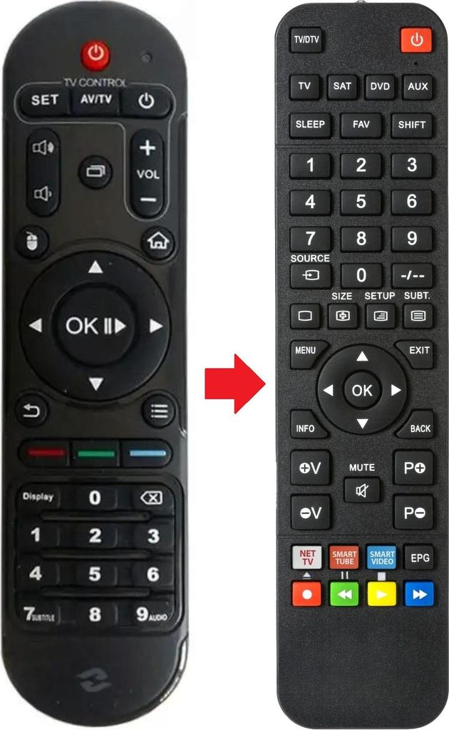 Fernbedienung geeignet für ZIDOO X6-PRO