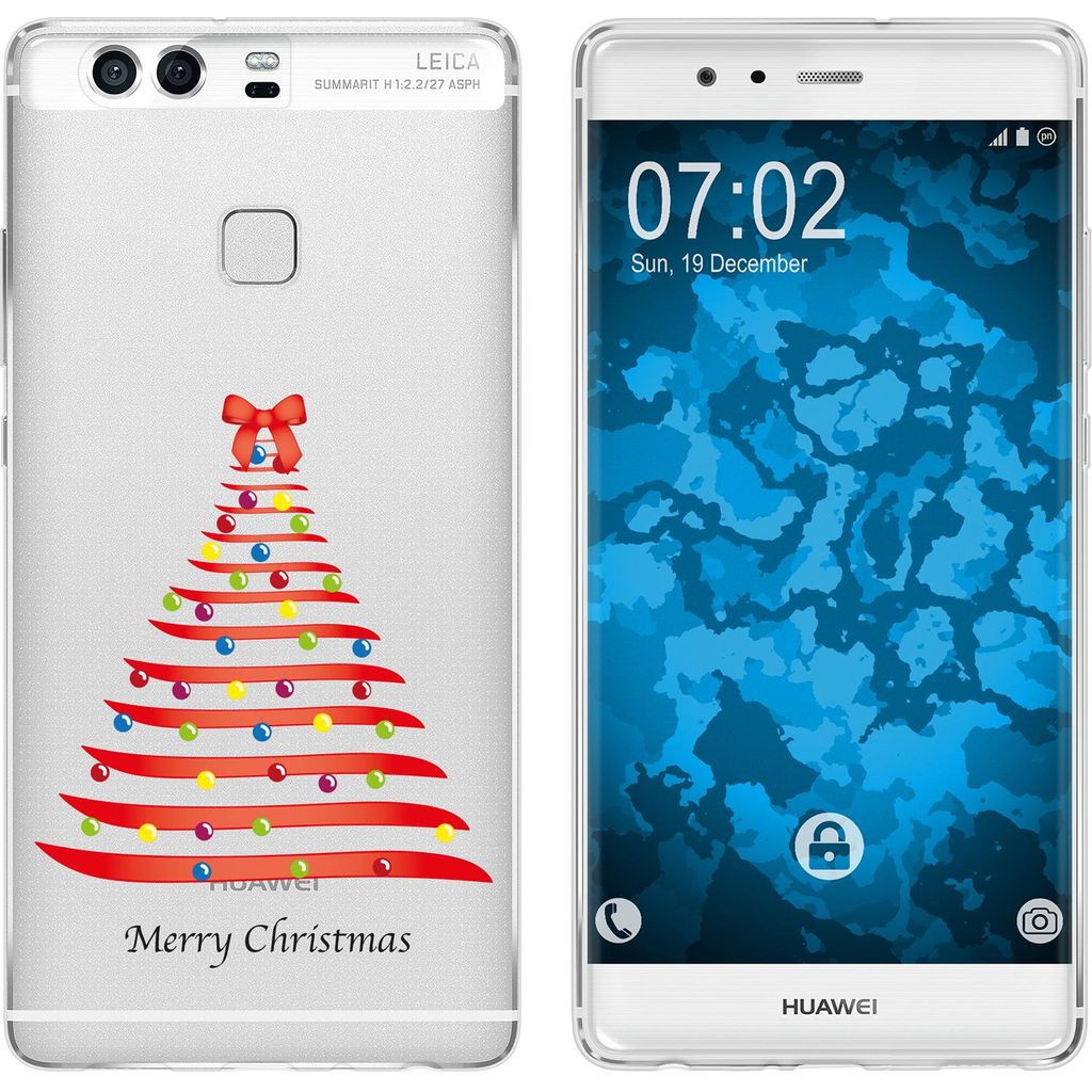 PhoneNatic Case kompatibel mit Huawei P9 Silikon-Hülle X Produktbild 