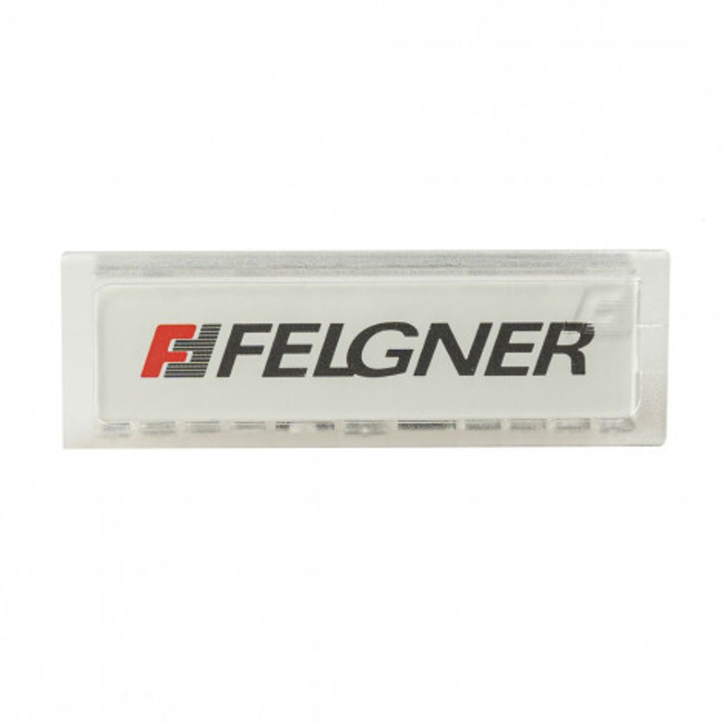 Namensschild für JU Briefkästen | Außenmaß 67 x 22 mm - 1 Stück