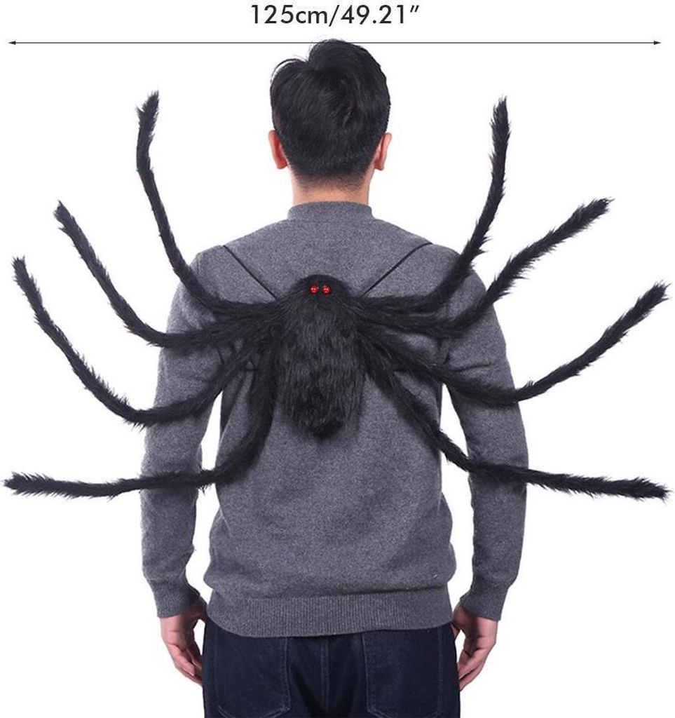 Halloween Riesenspinne Rucksack,Spinne Halloween-Kostüm,Halloween-Deko