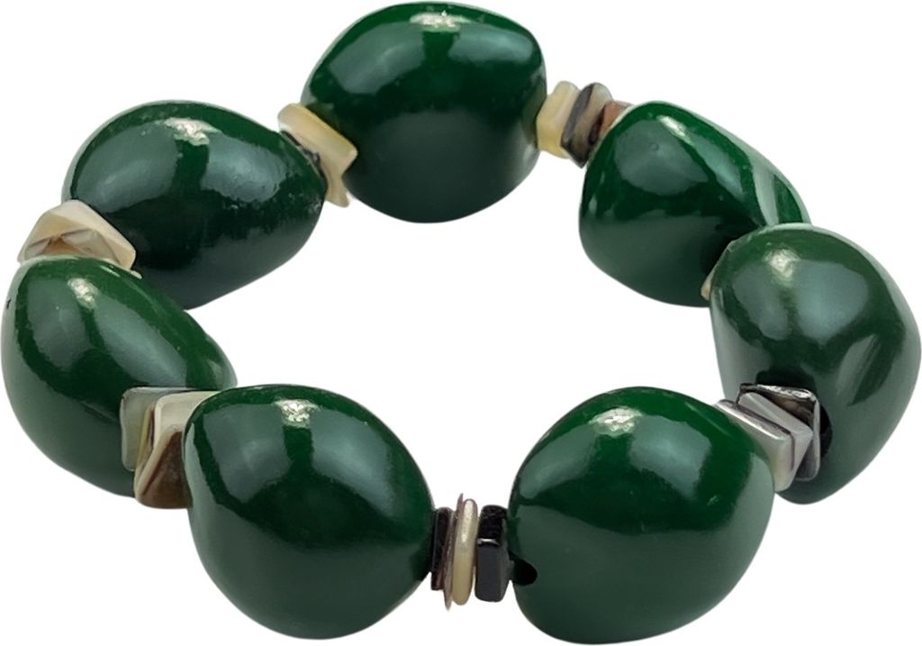 Armband Lumbang aus echten Samenperlen von collezione alessandro