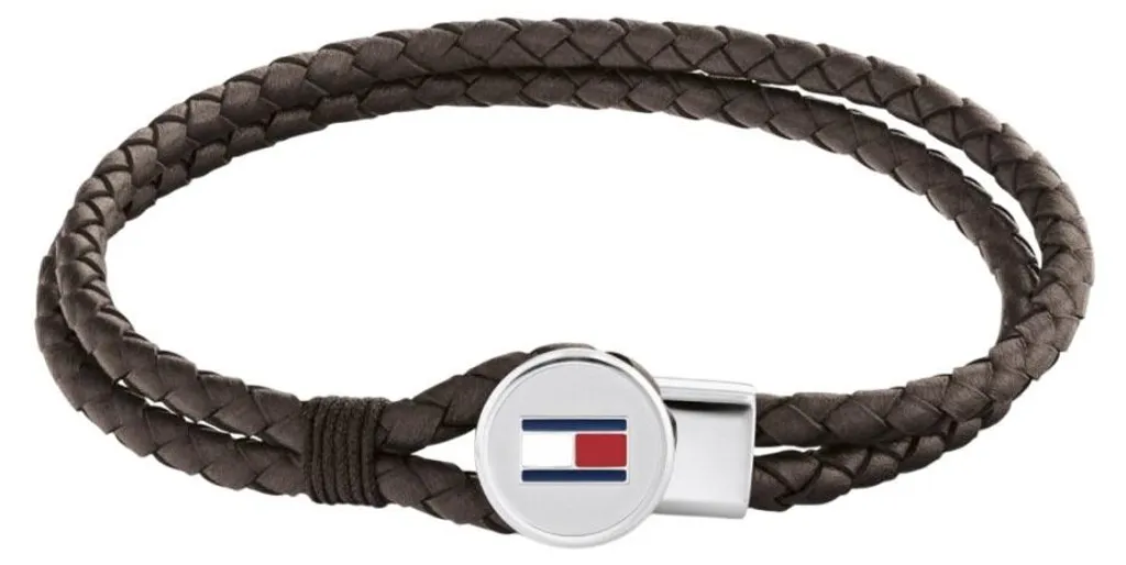 Bracelet en cuir marron pour homme, bijou moderne et élégant 2790655