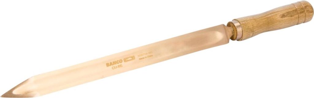 Bahco Dreikantschaber aus Kupferberyllium, funkenfrei, 450 mm
