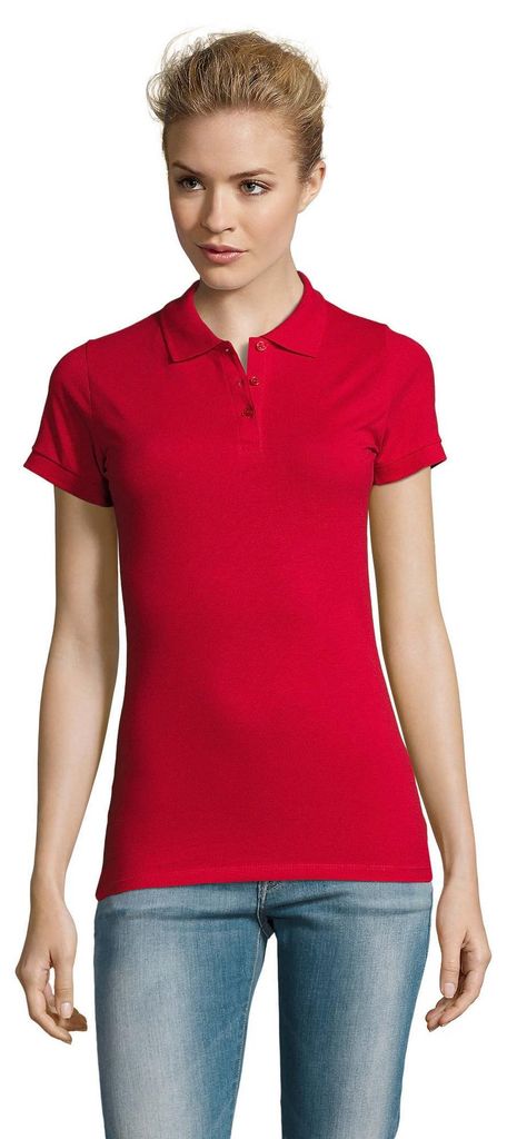SOLS - "Perfect" Poloshirt für Damen LT2724 (S) (Rot)