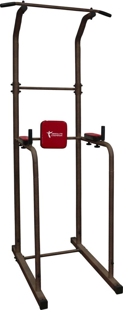 Klimmzugstange Freistehend Dip Station Dip Barren Kraftstation bis 100 kg, ATLANT-TITAN, braun - STM