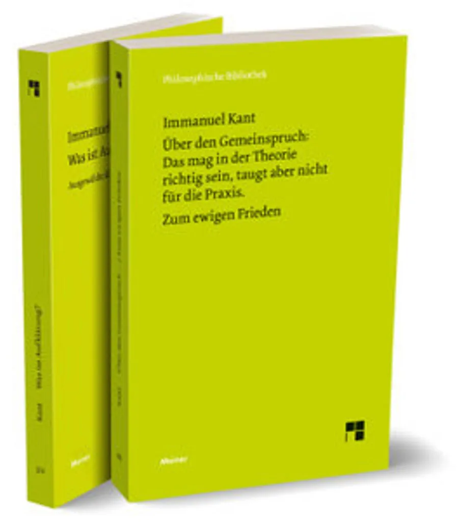 Kleine Schriften Set de livres philosophiques et essais