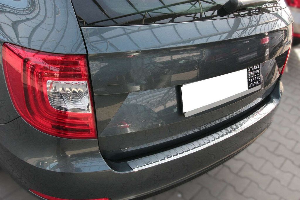 Nerezová ochrana nárazníku chrom pro SKODA SUPERB II KOMBI, Obrázek produktu 