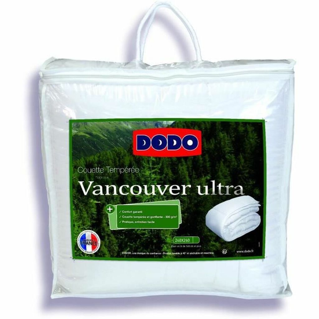 Bettdecke DODO Weiß 240 x 260 cm Produktbild 