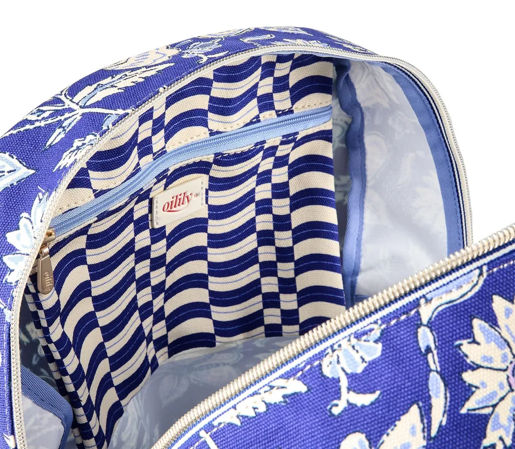 Sac à dos de loisirs bleu marine Oilily Bao léger et compact - 8