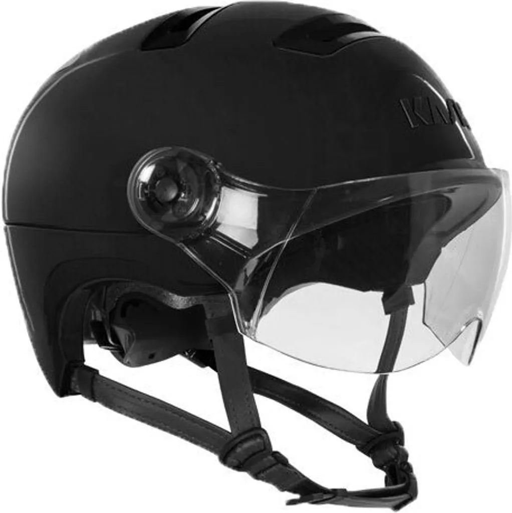 Casque vélo visière KASK Urban R WG11 Onyx avec ventilation réglable