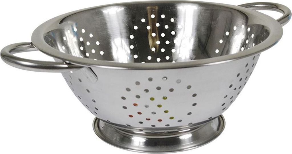 Passoire en acier inoxydable BURI avec pied 24cm Passoire Image du produit 