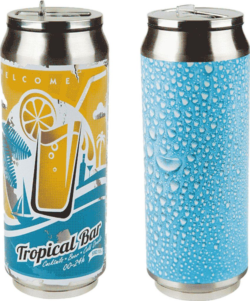 Edelstahl-Getränkedose 0,28l EUROHOME