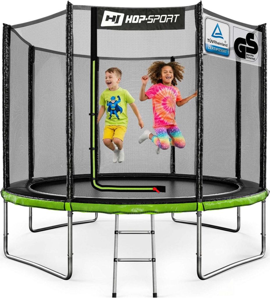 Hop-Sport Trampoline de Jardin pour enfants 305 cm (10ft), Image du produit 