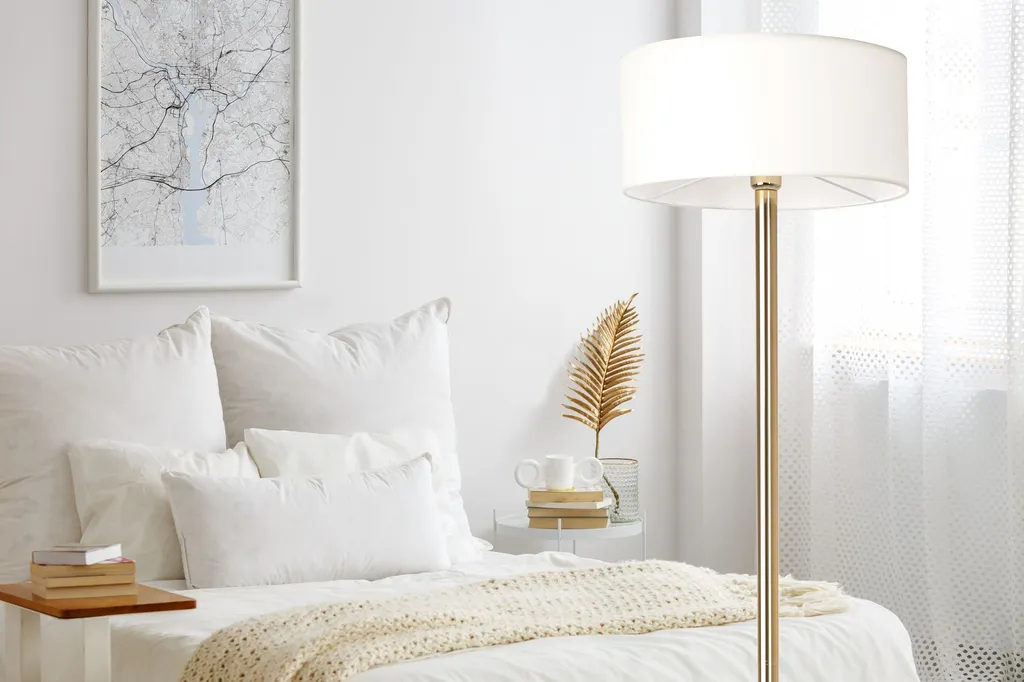 Lampada da Terra tooLight App966-3F Gold Oro - Sicura e Durevole - 5