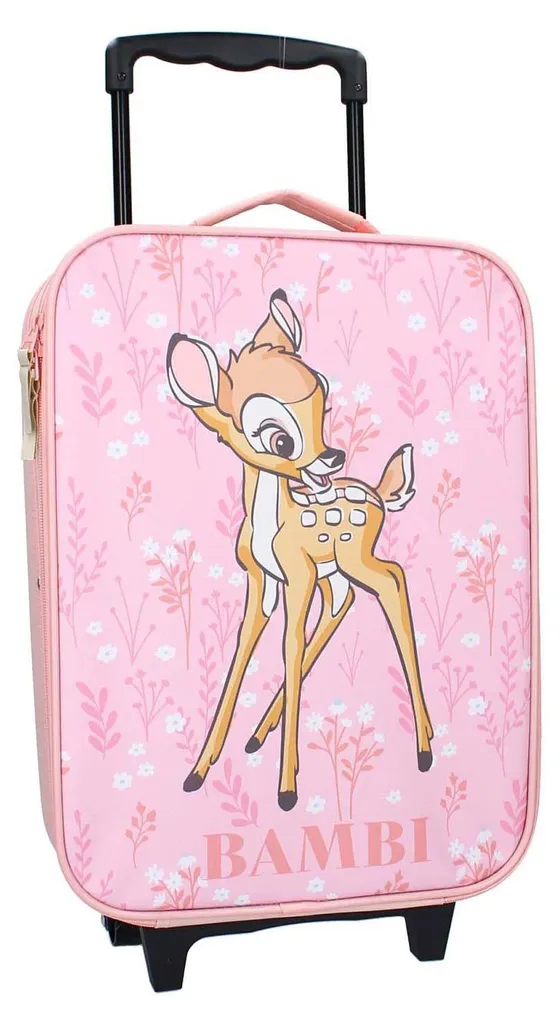 Petit sac de voyage à roulettes Disney Bambi 42 cm - Trolley scolaire
