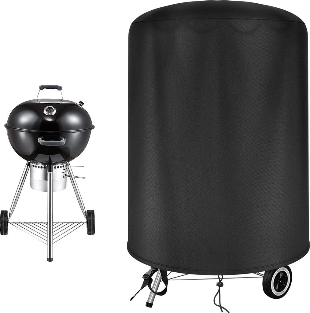 Wasserdichte runde Grillabdeckung Grillabdeckung aus Produktbild 