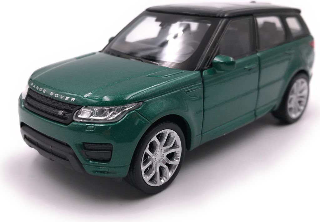 Onwomania Modellauto Range Rover Sport SUV Grün Auto Mst. Produktbild 