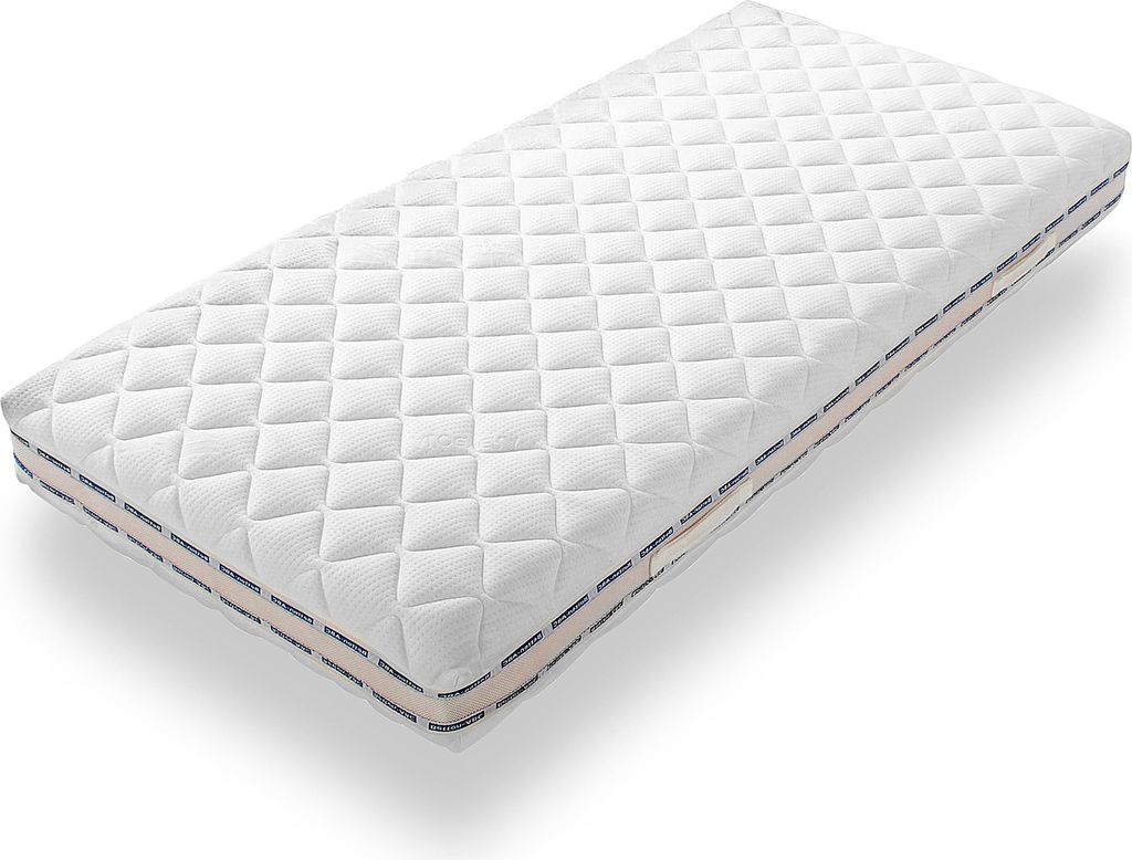Betten-ABC Studio Lotus 7-Zonen-Kaltschaum Matratze mit 3D-Würfelschnitt und Aloe Vera Bezug, Größe: 120x200, Härtegrad: H3